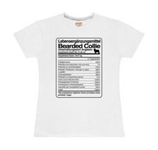 T-Shirt Damen DOSIS BEARDED COLLIE Lebensergänzungsmittel by Siviwonder
