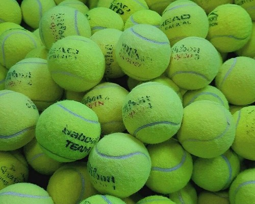 Posten 155 stück tennisbälle - 155,