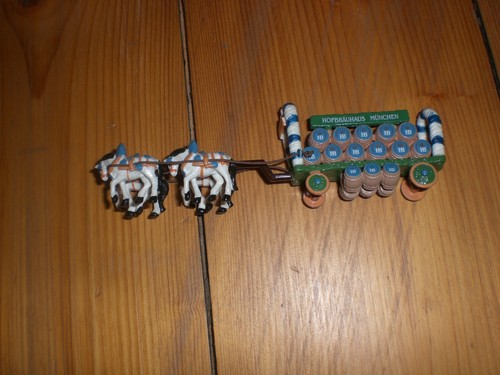 Miniatur pferdekutsche - miniatur, hb