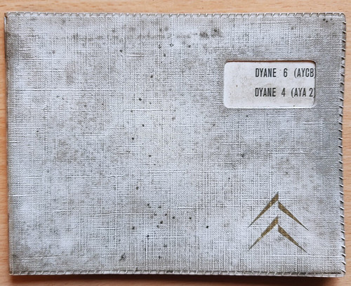 Citroen dyane 1970 - 6, original
