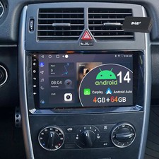 DAB+ Für Mercedes A/B Klasse/Vito W169 W639 W245 Autoradio GPS Android 14 4+64GB