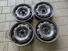 4x Stahlfelgen VW Polo 9N 6R