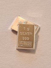 1g Silberbarren 1g Silber 999.Feinsilber