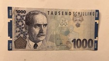 1000 Schilling 1997  Österreich ?? Austria Banknoten Geldscheine 
