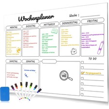 Magnettafel Wochenplaner A3