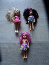 3 Barbie Chelsea Puppen a