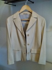 leder blazer damen