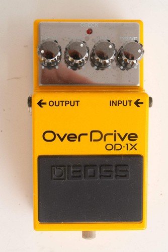 Boss overdrive - boss, –