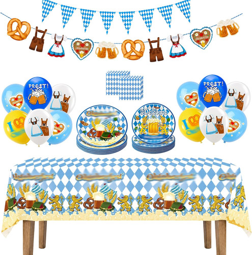 Oktoberfest dekoration set - oktoberfest,