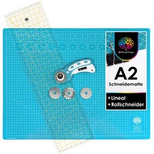 Schneidematte A2 blau +