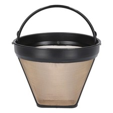 Metallfilter Goldton Größe 4