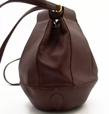 CARTIER TASCHE SCHULTERTASCHE SHOULDER BAG BORDEAUX BEUTELTASCHE LUXUS VINTAGE