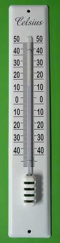 Emaille thermometer celsius - thermometer,,