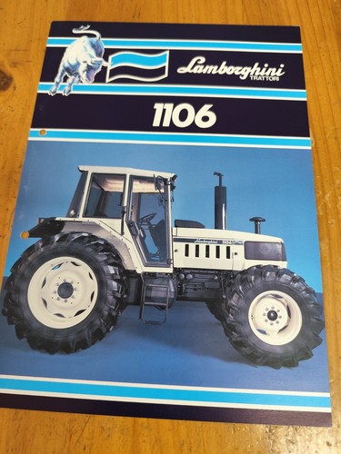 Lamborghini 1106 traktor - lamborghini,