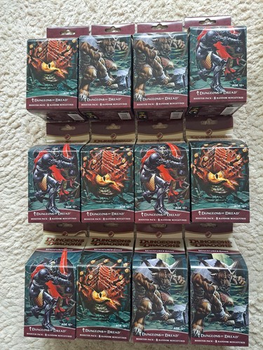 Dungeons dragons miniatures - dragons,