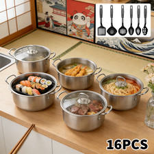 16tlg Topfset Kochset