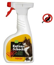 norax Katzen Schock 500ml - Katzenschreck Katzen Fernhaltespray Katzenabwehr