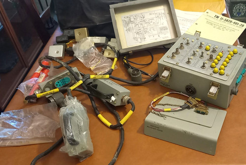 Vintage military computer - vintage,