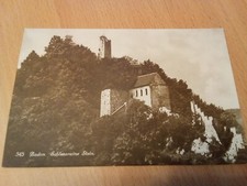 Alte PK  545 Baden Schlossruine Stein Edition Photoglob Zürich  leer