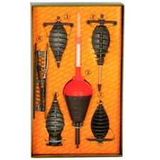 Posenmontage mit Futterkorb Set Karpfen Angeln Posen Fertig Montage Silberkarpfe