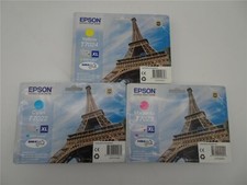 Original Epson T7022 / T7023 / T7024 Tintenpatronen 3 Farben Set für Pro WP-4015