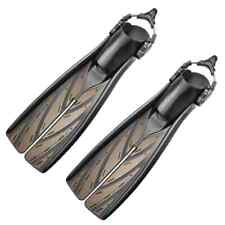 Atomic Aquatics Splitfin Smoke mit Springs - Neuware