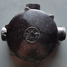 Bakelit Verteilerdose 3 Ausgänge DDR Verteilerdose 