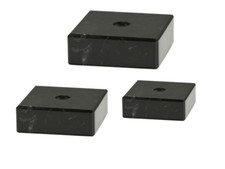 Marmor Sockel SCHWARZ mit