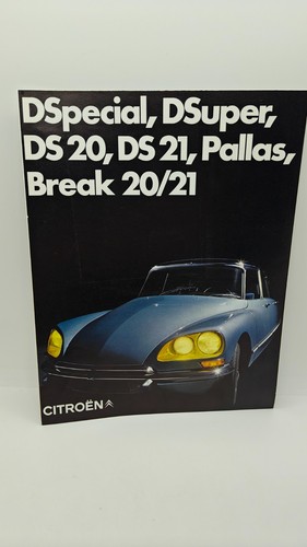 Citroen broschüre 21 - citroen, ds