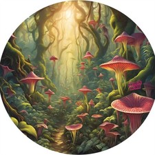 Forest Pink Mushroom