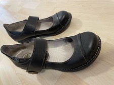 El Naturalista Damen Schuhe Gr 37 Leder 740 Schwarz Klett Pumps Bequem Ballerina