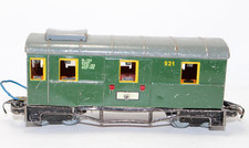 CCA695, Alte Biller Bahn 0e 4-achs Batterie - Packwagen Nr. 521 Blech Bastelware