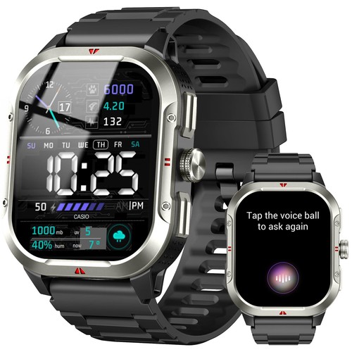 Smartwatch herren sportuhr mit - smartwatch, herren-sportuhr
