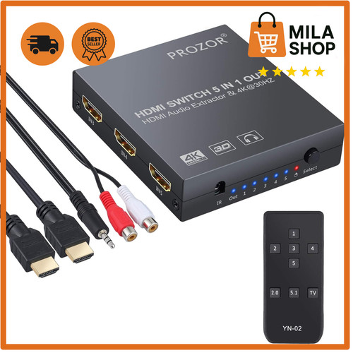 Hdmi switch 5x1 - hdmi,