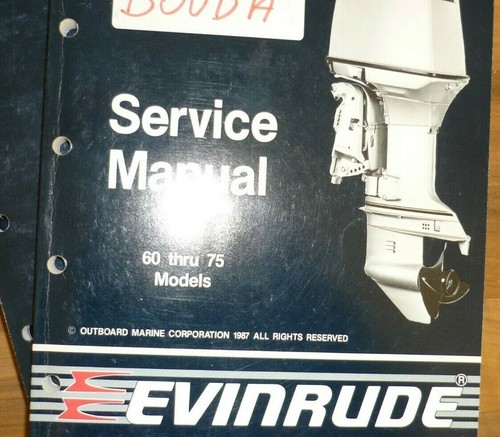 Johnson service manual thru - manual,