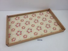 Tablett Holzrahmen Blumen