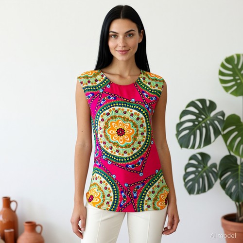 Boho hippie longshirt - hippie, tunika
