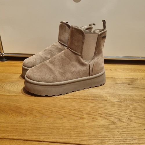 Fell boots plateau beige - plateau,