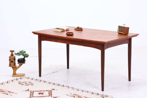 Vintage teak esstisch - esstisch, mid