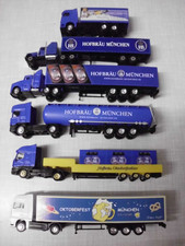 Werbetrucks Sammeltrucks Hofbräu München US-Trucks Iveco Scania LKW Konvolut 