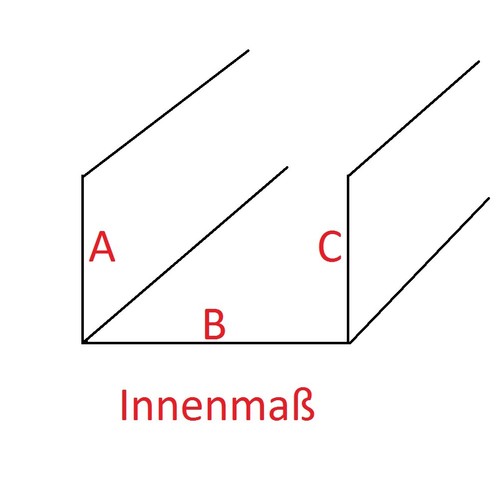 Profil aluminium ral9005 - u-profil,