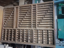 Alter Originaler Setzkasten