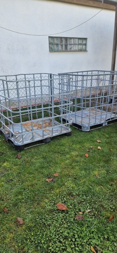 Gitterbox stapelbox verzinkt - stapelbox,