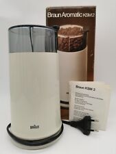 Braun Aromatic KSM 2 ⭐ Braun Kaffeemühle NEU / OVP ⭐ Rarität I Sammlerstück