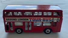 Matchbox London Tour-Bus Modellauto 1981 Leyland Titan Around