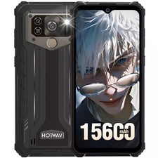 HOTWAV W10 4G Robustes Smartphone 15000mAh 6,53 Zoll Dual SIM Handy Ohne Vertrag