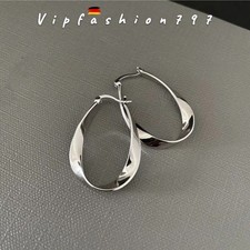 Creolen Verdreht 925 Silber