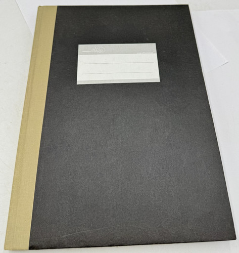 Halbleinen notizbuch kladde - notizbuch,