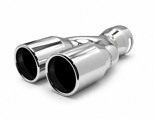 Auspuffblende doppelrohr x - doppelrohr, 2