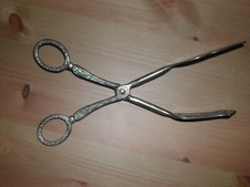 Antike alte Gebäckzange /